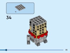 LEGO 40792 instructions page 35 – build guide