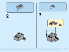 LEGO 40792 instructions page 5 – build guide