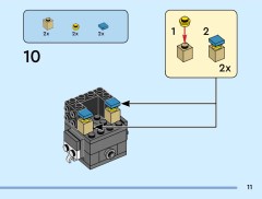 LEGO 40793 instructions page 11 – build guide