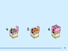 LEGO 40793 instructions page 13 – build guide