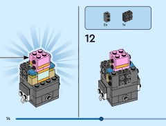 LEGO 40793 instructions page 14 – build guide