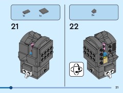 LEGO 40793 instructions page 21 – build guide