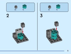 LEGO 40793 instructions page 5 – build guide