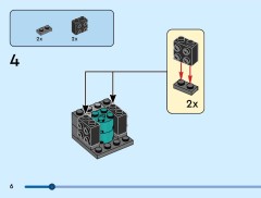 LEGO 40793 instructions page 6 – build guide