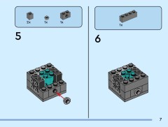 LEGO 40793 instructions page 7 – build guide