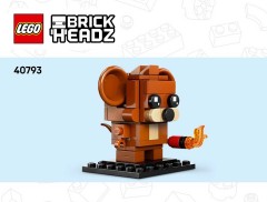 LEGO 40793 instructions page 1 – build guide