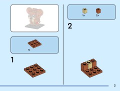 LEGO 40793 instructions page 3 – build guide