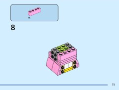 LEGO 40794 instructions page 11 – build guide