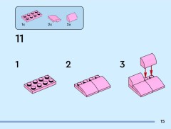 LEGO 40794 instructions page 15 – build guide
