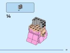 LEGO 40794 instructions page 21 – build guide