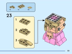 LEGO 40794 instructions page 33 – build guide