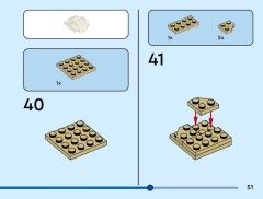 LEGO 40794 instructions page 51 – build guide