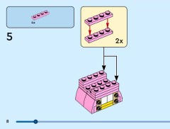 LEGO 40794 instructions page 8 – build guide