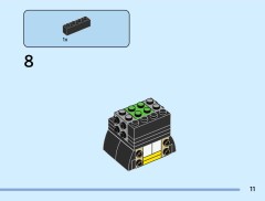 LEGO 40794 instructions page 11 – build guide