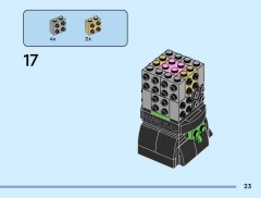 LEGO 40794 instructions page 23 – build guide