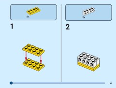 LEGO 40794 instructions page 3 – build guide