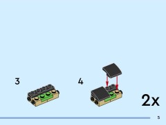 LEGO 40794 instructions page 5 – build guide