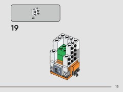 LEGO 40795 instructions page 15 – build guide