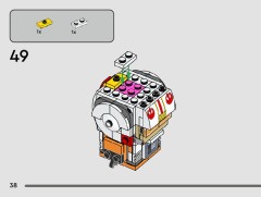 LEGO 40795 instructions page 38 – build guide