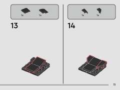 LEGO 40796 instructions page 11 – build guide