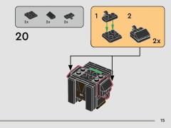 LEGO 40796 instructions page 15 – build guide