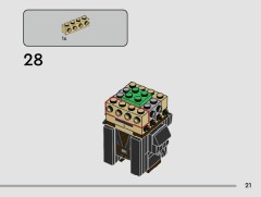 LEGO 40796 instructions page 21 – build guide