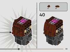 LEGO 40796 instructions page 33 – build guide