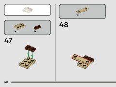 LEGO 40796 instructions page 40 – build guide