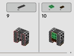 LEGO 40796 instructions page 9 – build guide