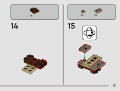 LEGO 40796 instructions page 15 – build guide