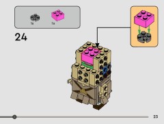 LEGO 40796 instructions page 23 – build guide