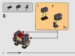 LEGO 40796 instructions page 6 – build guide