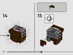 LEGO 40796 instructions page 10 – build guide