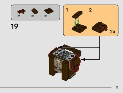 LEGO 40796 instructions page 13 – build guide