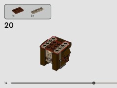 LEGO 40796 instructions page 14 – build guide
