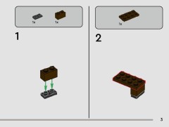 LEGO 40796 instructions page 3 – build guide