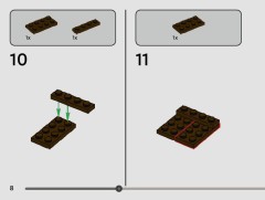 LEGO 40796 instructions page 8 – build guide