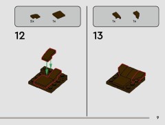 LEGO 40796 instructions page 9 – build guide