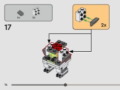 LEGO 40796 instructions page 14 – build guide