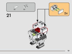 LEGO 40796 instructions page 19 – build guide