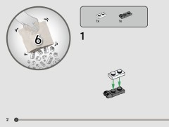 LEGO 40796 instructions page 2 – build guide