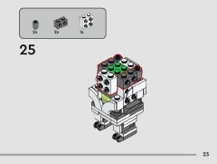 LEGO 40796 instructions page 23 – build guide