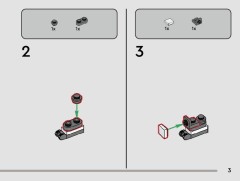LEGO 40796 instructions page 3 – build guide