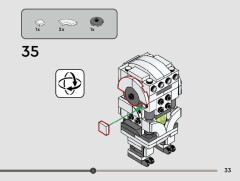 LEGO 40796 instructions page 33 – build guide