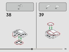 LEGO 40796 instructions page 35 – build guide