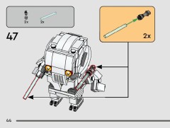 LEGO 40796 instructions page 44 – build guide
