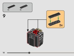 LEGO 40796 instructions page 10 – build guide