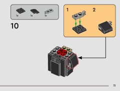 LEGO 40796 instructions page 11 – build guide