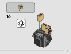 LEGO 40796 instructions page 17 – build guide