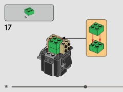 LEGO 40796 instructions page 18 – build guide
